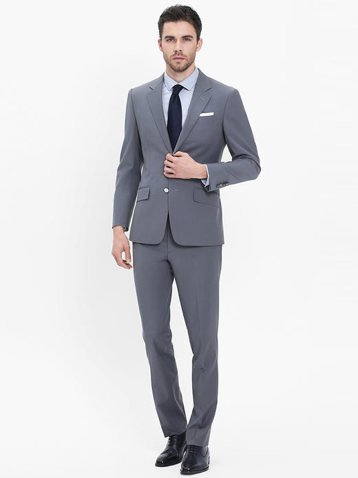 callisto灰色弹力丝毛西服 ARBWJ076Y 商品图2