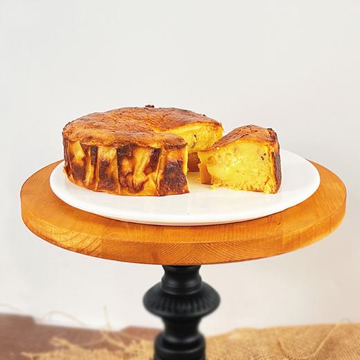 烤爱·基础款·西班牙巴斯克重芝士系列·咸蛋黄肉松海苔巴斯克芝士蛋糕·咸蛋黄肉松海苔·下午茶 全国配送（偏远地区除外） 商品图0