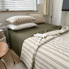 【水洗棉夏被】水洗棉夏被大豆纤维夏凉被条纹纯色空调被夏天被子 商品缩略图2