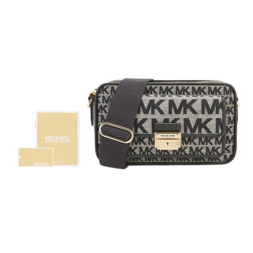 MICHAEL KORS 迈克·科尔斯 2023春夏新品 女士BRADSHAW系列经典老花帆布单肩包 32T2G2BC6I 商品图4