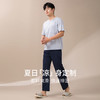 康妮雅男士夏季睡衣男式短袖长裤套头套装 商品缩略图4