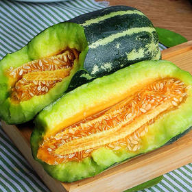 博洋瓜，皮薄肉厚，脆甜多汁，农家肥种植，原产地直供，新鲜采摘，无污染的健康好果！约3斤