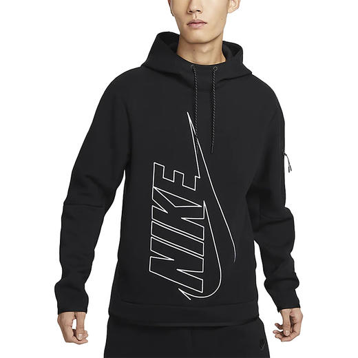 Nike/耐克春季男子运动休闲时尚套头卫衣DX0578-010 商品图4