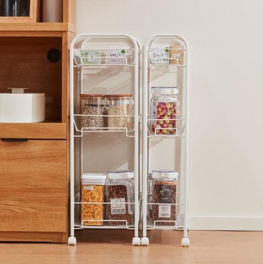 厨房推车DICO2 约宽17cm/宽26cm/宽26cm 木天 商品图3