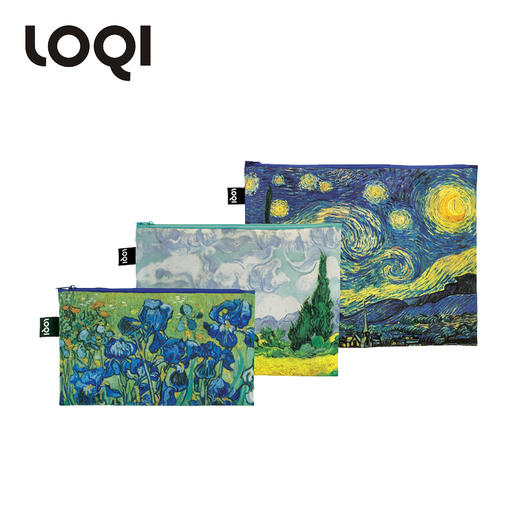 LOQI*梵高名画系列购物袋潮流花色环保袋 商品图6