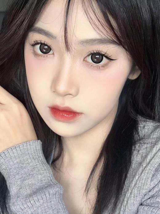 Sntty正品月抛 | 银耀石黑美瞳| 直径14.5着色13.6 | 韩国产 商品图7