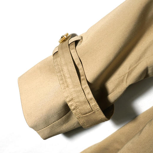 VIVIAN LIU R2313106春女装新款翻领宽松经典气质高级感长款风衣 商品图3