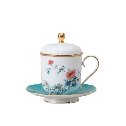 5F隆昌瓷器12花神茶杯 商品图0