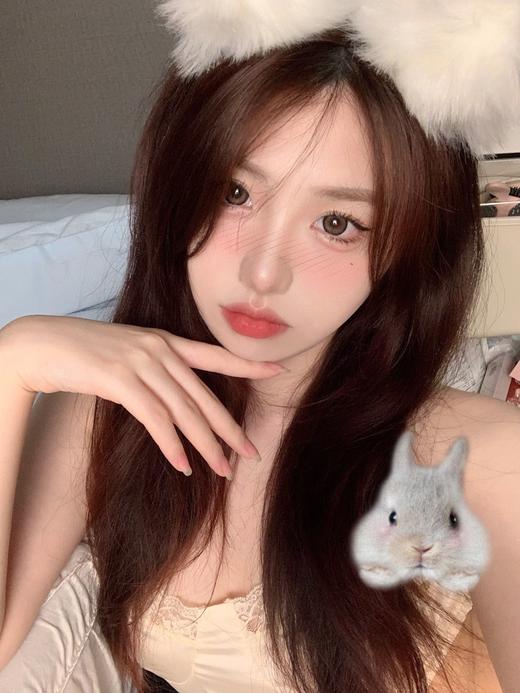 正品月抛 Kikicon系列肉桂炼乳美瞳  直径14.5着色14.0  新国货 商品图8