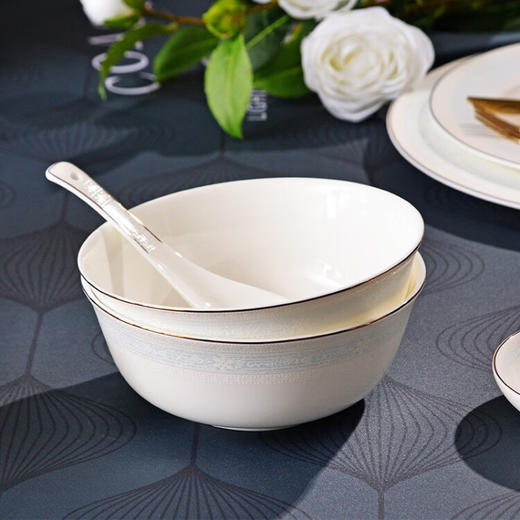 6人用22头可微波澄净骨瓷套装 商品图4