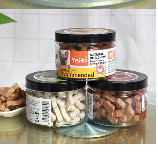 亚禾成犬洁齿骨220g 磨牙骨牛肉味/鸡肉味/牛奶味 狗狗零食 商品图2