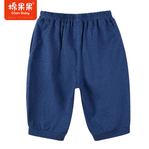 棉果果夏季新品男童男宝针织七分裤裤子M212201223302 商品图1