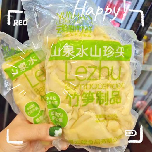 云翰勒竹鲜 • 山泉水山珍尖【竹笋】400g 商品图1