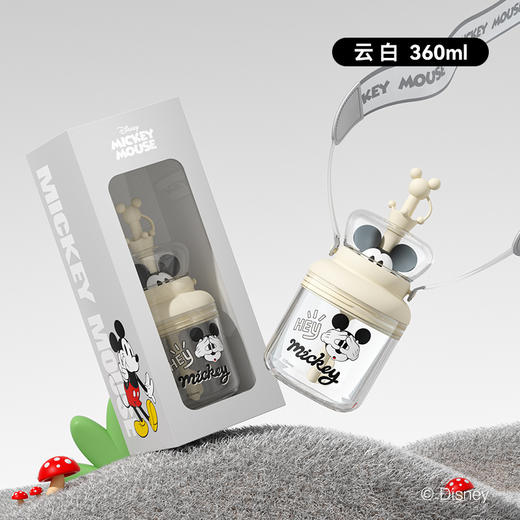 【已下架】积分换购 | GERM 迪士尼米奇系列水杯带吸管 便携学生水壶360ml[福利品] 商品图8