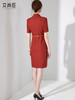 艾尚臣西装连衣裙气质套装职业装时尚通勤高端主持人工作服 商品缩略图9