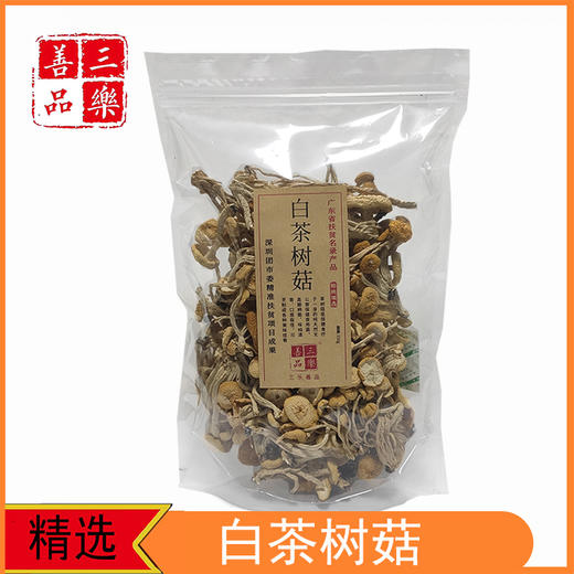 【三乐善品】白茶树菇250g 商品图0