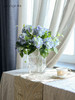 高品质绣球花仿真花束高档客厅茶几餐厅桌酒店摆花假花玻璃摆设件 商品缩略图8