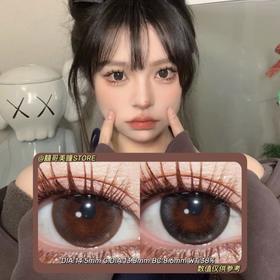 ClaireColor年抛·爆浆珍珠&爆浆蜜糖·14.5mm(着色参考13.8mm) 0-1000度(无525/575) 韩产进口·(建议佩戴6-8个月左右更换)