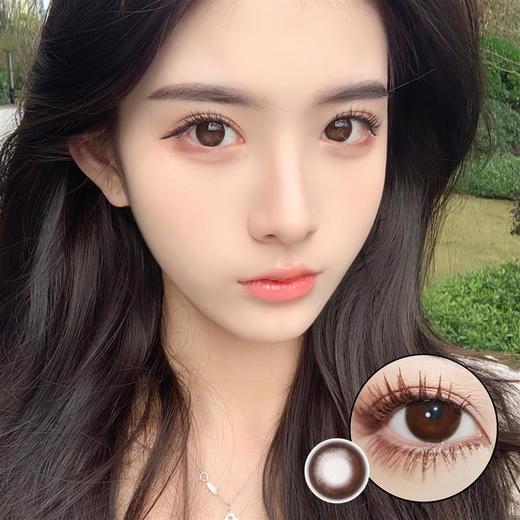 正品月抛 Kikicon系列塔芙泥美瞳  直径14.5着色13.7  新国货 商品图0