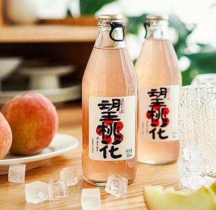 好望水望桃花蜜桃果汁气泡水300ml 商品图0