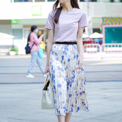 Avann油画色彩百褶裙 商品图9