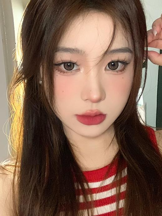 正品月抛 Kikicon系列浆果玛丽美瞳 直径14.5着色14.1 新国货 商品图7