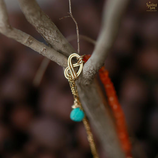 SpoiledBrat Jewelry碱水面包系列 撞色手链 商品图6