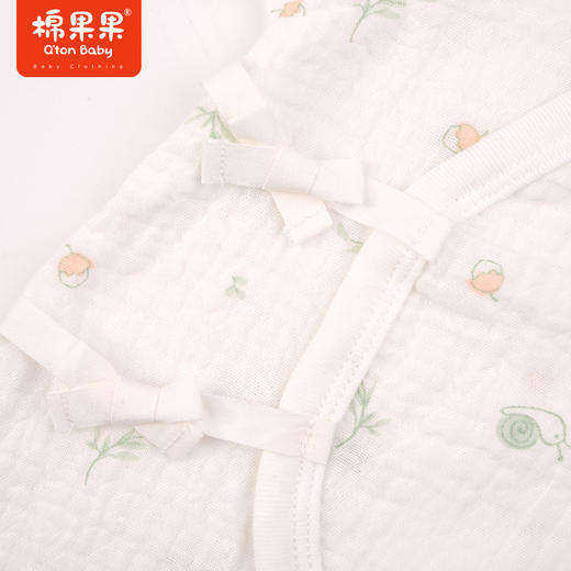 棉果果商场同款夏季新品纱布抗菌蝴蝶连体衣M201726223310 商品图1