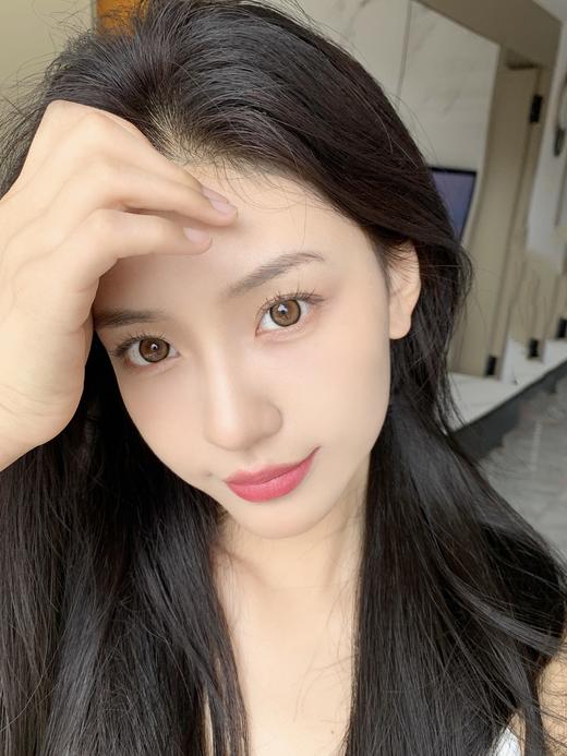 正品月抛  Kikicon系列骄阳琥珀美瞳 直径14.2着色13.5  新国货 商品图3