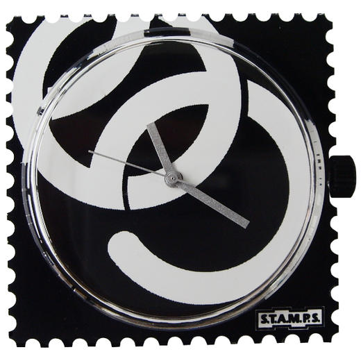 欧洲STAMPS手表的诗坦表 时装表女装表邮票表  可戴可贴可挂（电子表） 商品图1