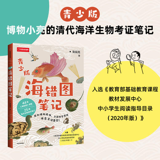 中信出版 | 海错图笔记（套装4册）青少版 张辰亮 著 商品图2