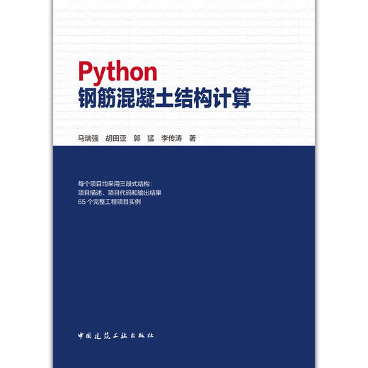 Python钢筋混凝土结构计算 商品图1