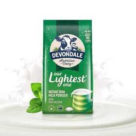 德运奶粉脱脂绿色包装1kg