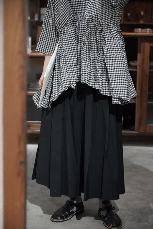 KHADI&CO 棉质小开衩半身裙 商品图11