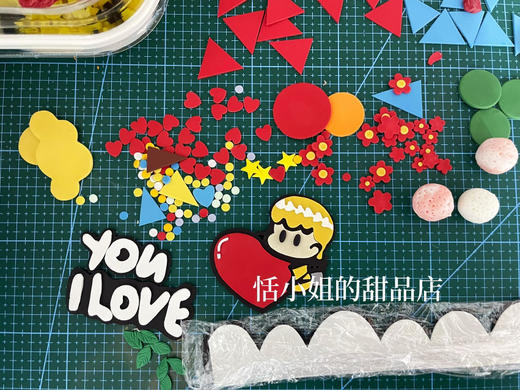 迷你丘比特爱心，5寸小高层，请提前3天以上预定 商品图3