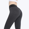 跨境欧美蜂窝瑜伽裤女高腰提臀健身裤跑步运动紧身裤健美瑜伽裤 商品缩略图1