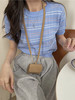 针织衫修身女装2023新款夏季打底衫短袖上衣服小香甜辣妹风ins潮 商品缩略图2