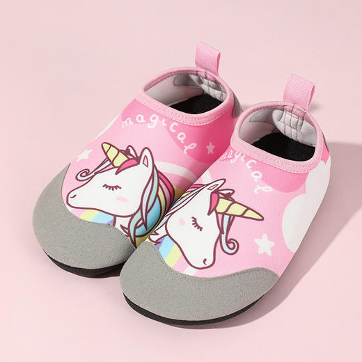 【畅游一夏！儿童沙滩鞋】男女儿童游泳泳池防滑鞋 浮潜海边涉水溯溪鞋 防滑软底防割赤足贴肤地板袜鞋 商品图6