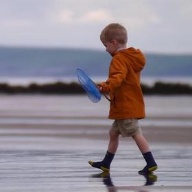 DexShell 戴适 舒适款儿童防水户外袜子男女童保暖防风运动袜DS543