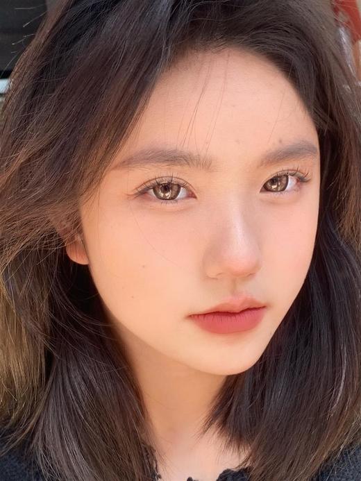 正品月抛 Kikicon系列肉桂炼乳美瞳  直径14.5着色14.0  新国货 商品图7