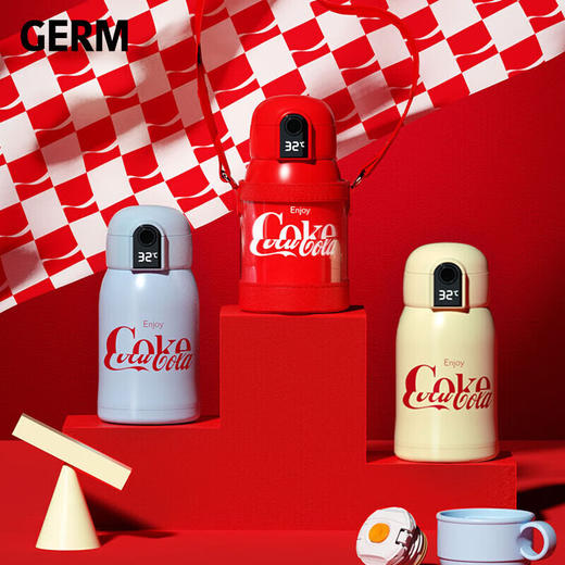 格沵(GERM)可口可乐联名款智能保温杯500ml 商品图0