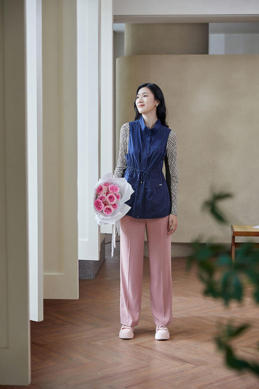 奇威【两色工装休闲马甲】H型版型无袖上衣0DB00027 商品图10