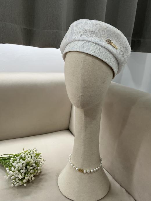 臣禾蕾丝贝雷帽 K212140605 商品图2