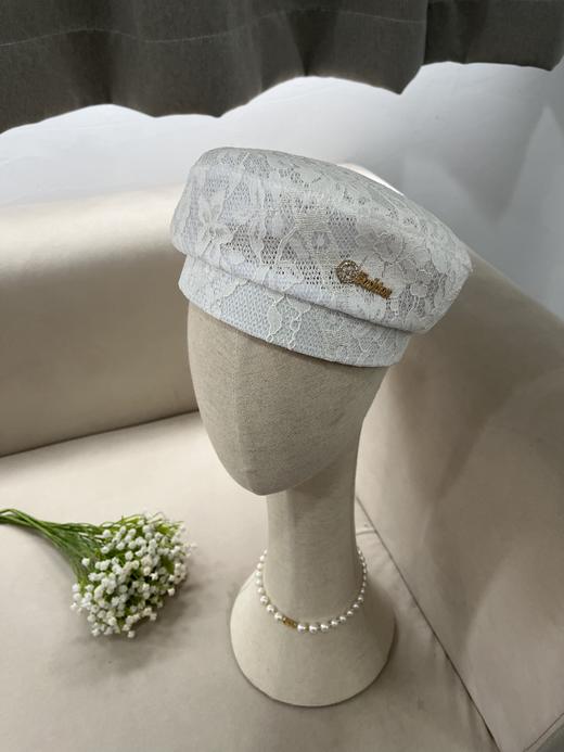 臣禾蕾丝贝雷帽 K212140605 商品图0