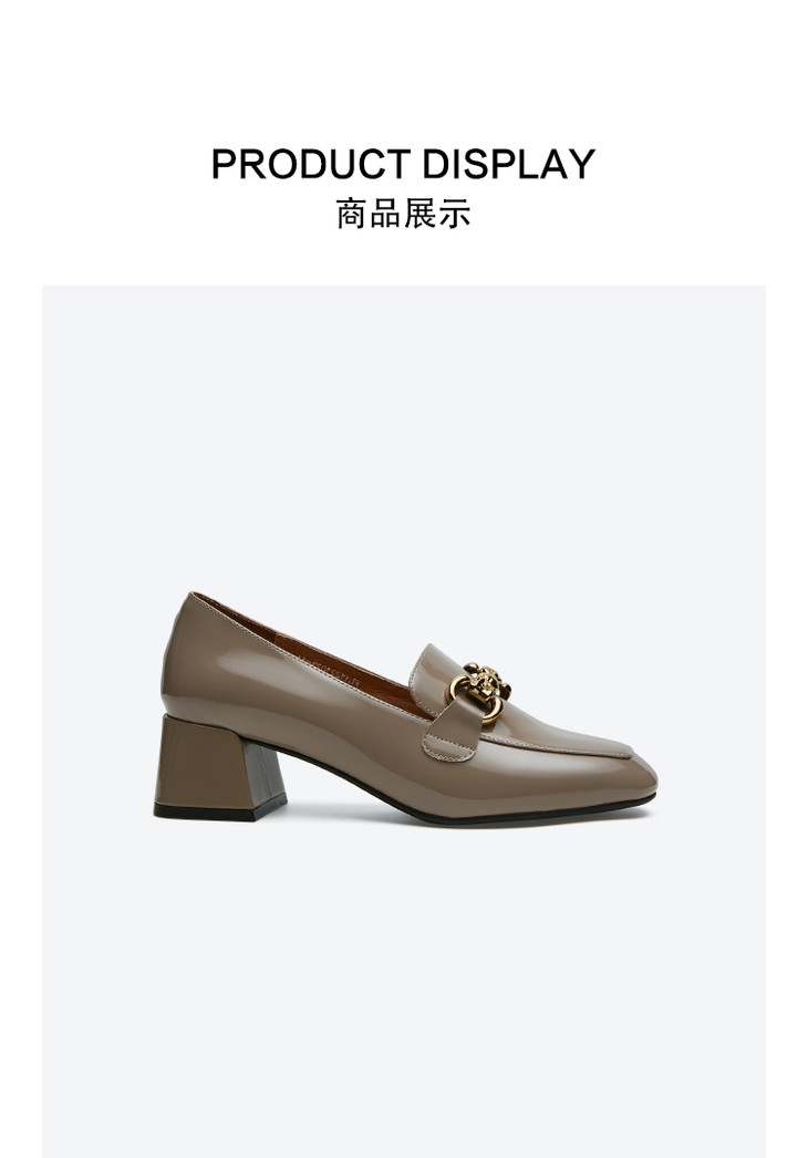 法兰姿·兰芷妮马蹄扣系列女鞋 杭州大厦的销冠女鞋