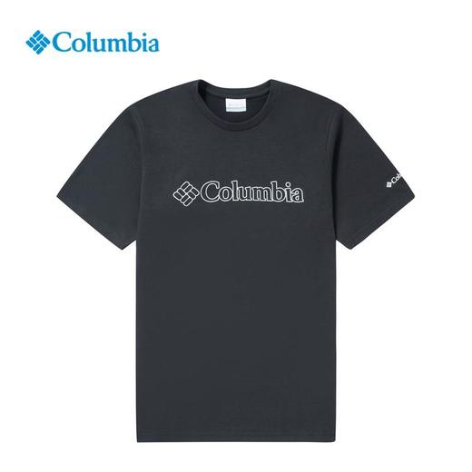 哥伦比亚男式休闲大LOGO短袖T恤AE9942 商品图1