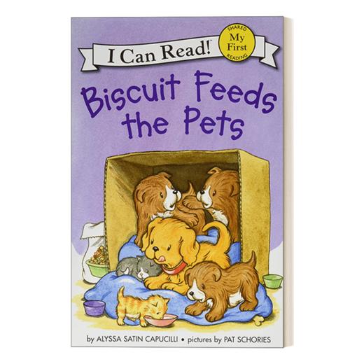 Collins柯林斯 英文原版 My First I Can Read Biscuit Feeds the Pets 小饼干*狗喂宠物 英文版 进口英语原版书籍 商品图1