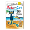 Collins柯林斯 英文原版 My First I Can Read Pete the Cat Pete at the Beach 皮特猫分级阅读 英文版 进口英语原版书籍 商品缩略图1