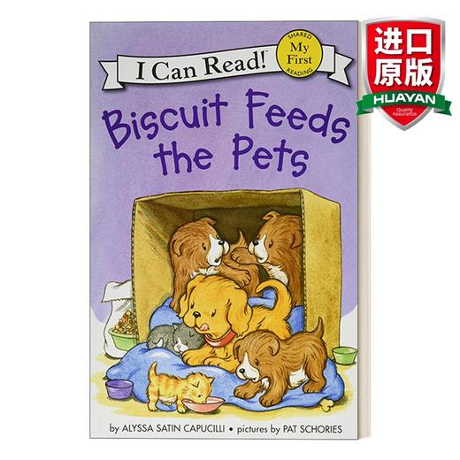 Collins柯林斯 英文原版 My First I Can Read Biscuit Feeds the Pets 小饼干*狗喂宠物 英文版 进口英语原版书籍 商品图0