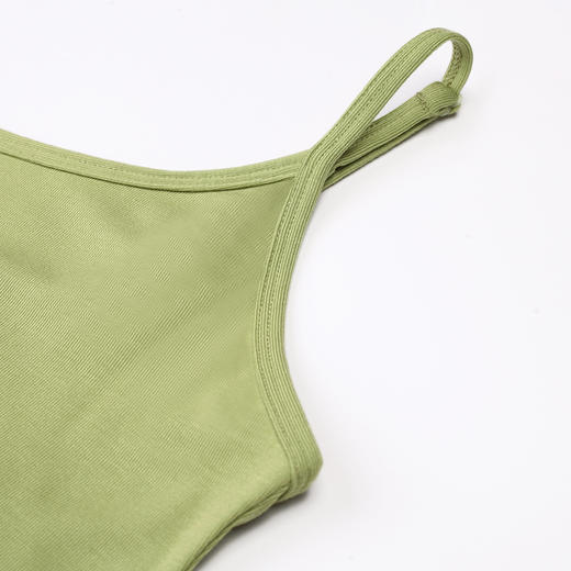 都市丽人吊带背心无尺码细罗纹背心无排扣无钢圈LV3AA2 商品图10